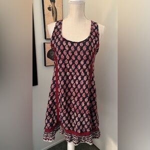 House of Harlow 1960 Red and blue Mini Sundress